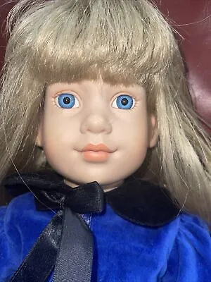 18” Magic Attic Doll Allison In Blue Velvet Dress All Vinyl Robert Tonner • $39.95