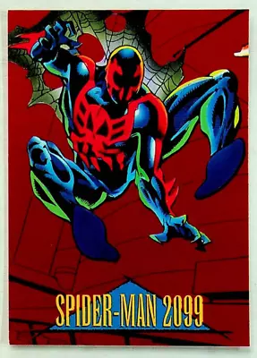 1993 Marvel Universe Series IV Spider-Man 2099 #5 Red Foil Insert Card - Skybox • $8.99