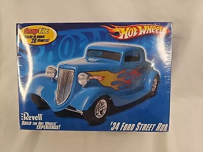 Revell Snap-tite HOT WHEELS 1934 Ford Street Rod Model NEW Factory Sealed 🔥2007 • $29.99