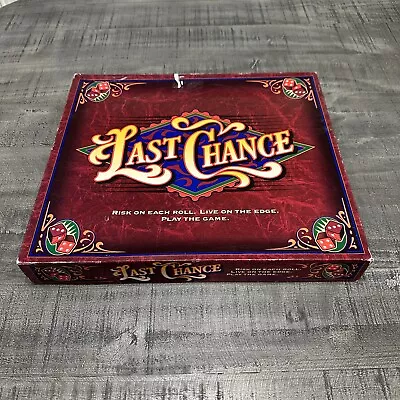 $24.95 • Buy Last Chance Dice Rolling Board Game Vintage 1995 Milton Bradley