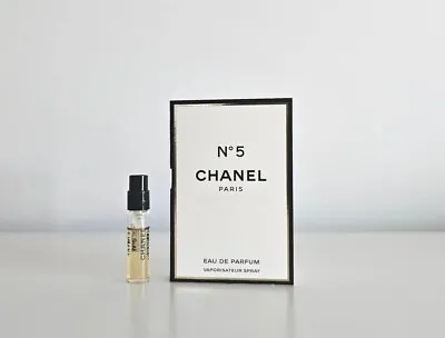 Chanel No. 5 EDP Eau De Parfum Sample 1.5ml Perfume Vial Spray. New. Genuine • $17