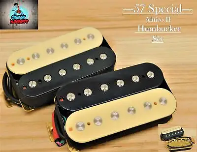 G.M. 57 Special Alnico II Zebra Humbucker Set (4-wir​e)for Gibson Epiphone® • $33.95