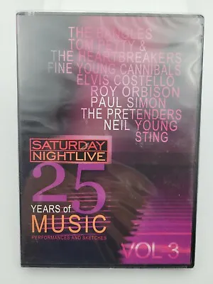 $29 • Buy NEW Saturday Night Live - 25 Years Of Music DVD - Volume 3 Tom Petty Roy Orbison