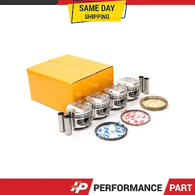 Pistons With Rings Fits Honda ZC JDM Acura Integra 1.6 D16A1 P29 • $990.99