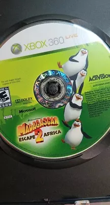 Madagascar: Escape 2 Africa (Microsoft Xbox 360) Disc In Generic Case. No Manual • $7