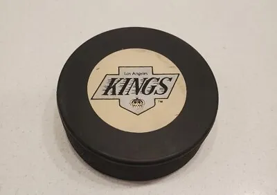 Vintage 80s Los Angeles Kings Official NHL Hockey Puck Trench MFG  • $9.99