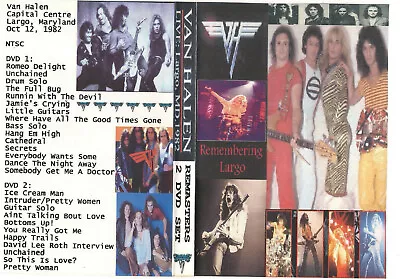 Van Halen: LargoMD 1982 - 2 DVD Set (Remastered) • $14.99