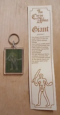 The Cerne Abbas Giant Keyring And Bookmark • £5