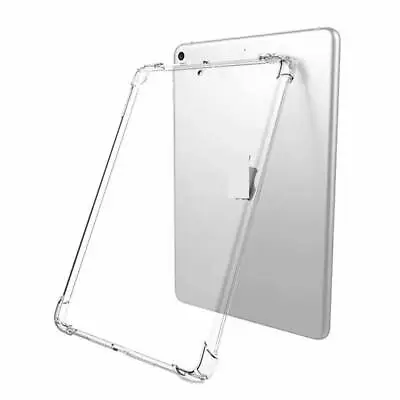 $10.99 • Buy For IPad 10 9 8 7 6 5th Gen Air Pro Mini Silicone TPU Case Cover+Tempered Glass