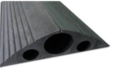 4m Black Cable Protector - (Channel Size 40mm) - 2000kg Capacity • £90