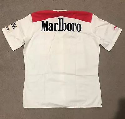 McLaren F 1  Malboro 1986 Pit Crew Shirt Rare Vintage • $1200