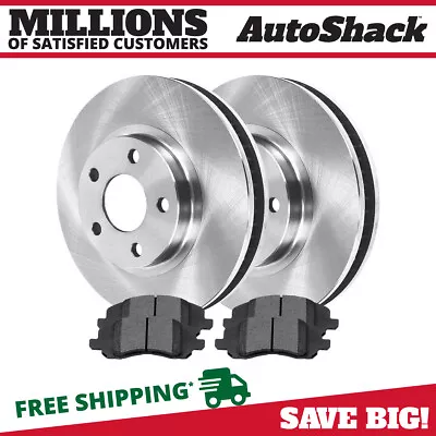 $62.52 • Buy Front Brake Rotors & Pads For Jeep Patriot Compass Dodge Avenger Chrysler 200 V6