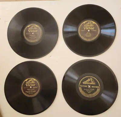 Vintage Victor Talking Machine Phonograph Records With Original Albums • $23.99