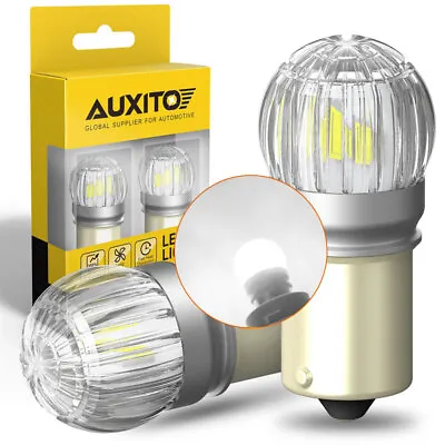 AUXITO BA15S 382 1156 382 COB LED Car Turn Signal Reverse Back Light Bulb 12V • $13.99