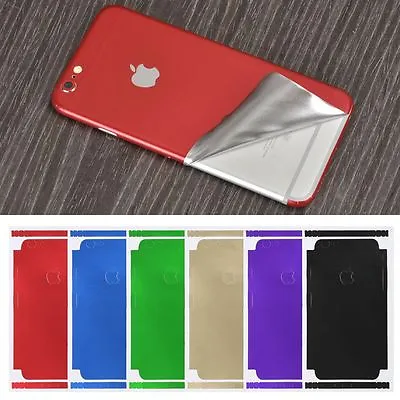 Luxury Film Wrap Decal Skin Case Sticker PVC Back Cover For IPhone X 8/7/6s Plus • $5.18