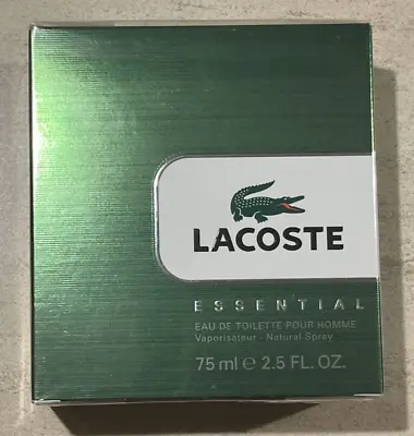 LaCoste Essential 75ml Eau De Toilette Spray For Men - Brand New Unopened • £37.50