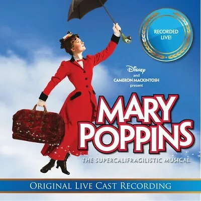 Mary Poppins: The Live Cast Recording By Robert B. Sherman Richard M. Sherman • $7.49