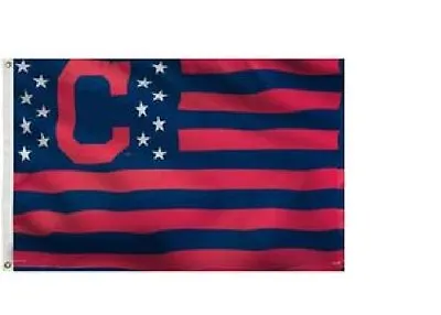 Cleveland Indians Flag New Banner Indoor Outdoor 3x5 Ft US Seller Stars Stripes • $14.99