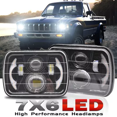 5x7  7x6  LED Headlight Hi-Lo Beam DRL For Toyota Pickup 1982-1995 Truck 4Runner • $105.99