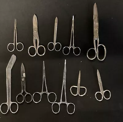 Lot Of 11 Vintage Scissors Various Countries Of Origin • $8.99