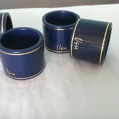 5 Vintage Vera Neumann Acrylic Plastic Napkin Rings  Vera  • $24