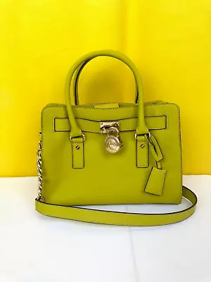 Michael Kors Hamilton Ns Tote In Green Apple Nwt • $129