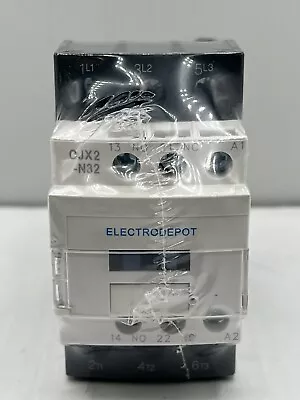 30A Contactor 3 Pole 110/120V Coil Motor Load 32A Lighting 40A 50A 600V IEC DIN • $35