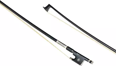 MI&VI NB-720 Classic Carbon Fiber Violin Bow Size 1/2 With Ebony Frog | Silver | • $59.30