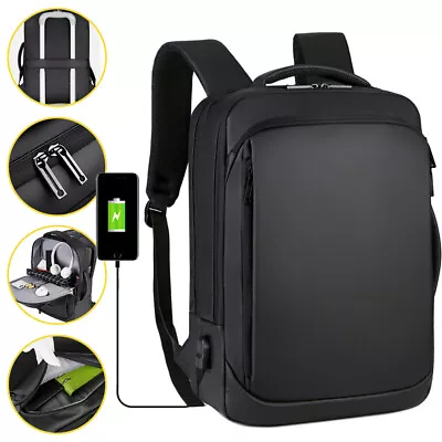 Women Men Business Travel Laptop Backpack College School Computer Bag Rucksack • $39.59