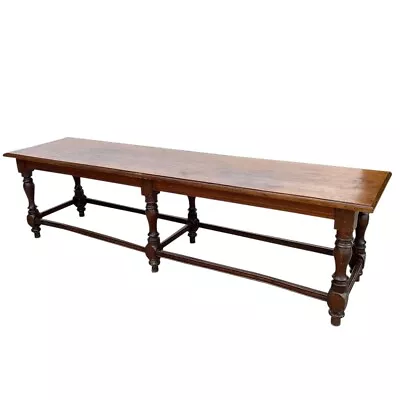 1880s Large Antique Indian Rosewood & Satinwood Bench / Coffee Table • $975