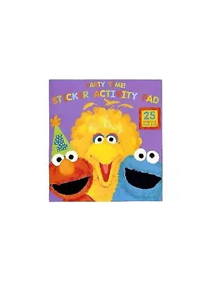 Sesame Street Elmo Cookie Big Bird Birthday Party Favor Sticker Activity Pad • $9.47