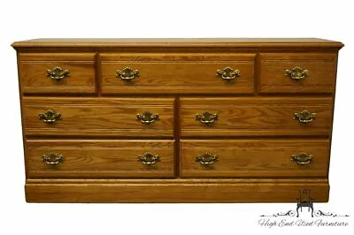 CAROLINA FURNITURE Oak Country French 61  Double Dresser • $140.79