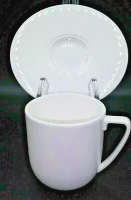 Vera Wang Wedgwood Cup & Saucer St. Tropez Fine Porcelain Coffee White  • $15.50