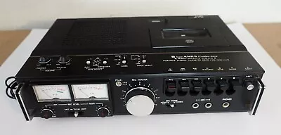 JVC Model KD-1636 Mark II PORTABLE STEREO CASSETTE DECK Partially Tested & Works • $100