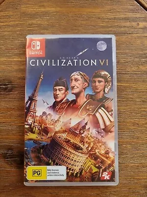 Civilization VI - Nintendo Switch  - AUS PAL CIV 6 • $35