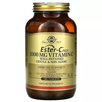 Ester-C Plus Vitamin C 1000 Mg 180 Tablets • $30.96
