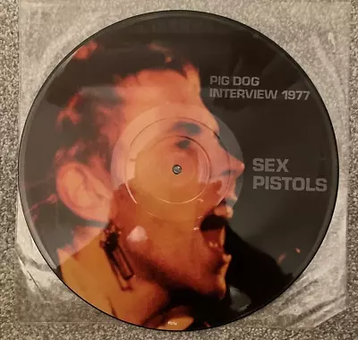 Sex Pistols Vinyl LP Pig Dog Interview 1977 Picture Disc • £0.99