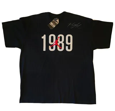 XXL - Vintage Jordan Retro 4 Black Cat OG T Shirt Authentic 1 3 5 6 7 10 11 Bred • $64.99