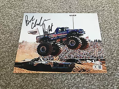 BOB CHANDLER Signed Autographed 8x10 Photo BIGFOOT MONSTER TRUCK BECKETT BAS BB • $110