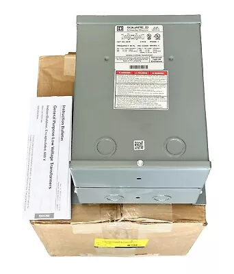 Square D 2S1F Transformer 2 KVA PRI 240/480V SEC 120/240 1 PH • $449.95