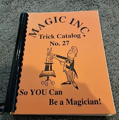 Magic Inc. Trick Catalog No. 27 • $9.99