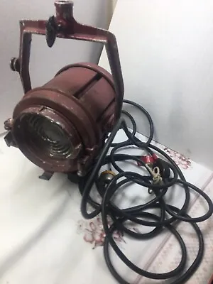 Vintage Hollywood Metal Theater Stage Light (Read Desc) • $150