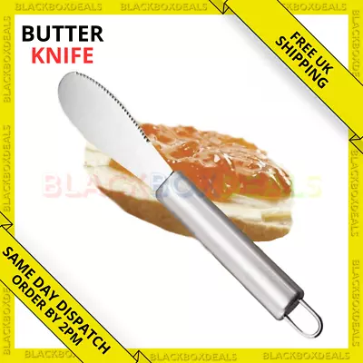 New Wide Blade Sandwich Spreader Butter Cheese Knives Quality Stainless Steel • £2.99