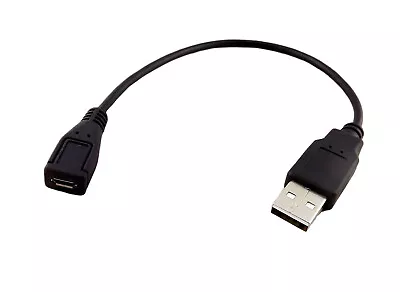 USB 2.0 A Male To Micro 5 Pin USB Female Charging Data Converter Connector Cable • $1.65