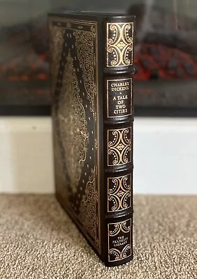 Charles Dickens A TALE OF TWO CITIES Franklin Library 100 Greatest  Plus 25  Ed. • £75.27