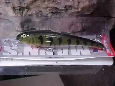 Mann's Textured Stretch 15+ BIGFISH Cast/Trolling Lure T15-17 In Color HOT PERCH • $15.69