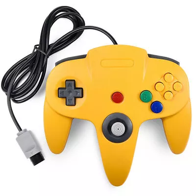 For Nintendo 64 Console Remote Classic Wired N64 Gaming Controller Joystick AU • $24.69