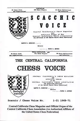 Scaccic / Chess Voice No. 1-21 - 1968-1971 • $30.95