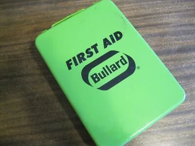 Vtg Hang BULLARD Green Metal First Aid Kit K 66539 W/Most Of Original Supplies • $29.95