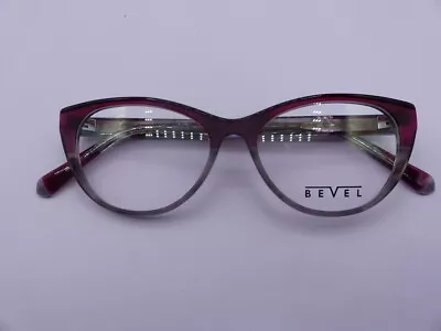 Bevel 3715 Burmese Bordeaux/grey Gradient Womens Eyeglasses Frames Sz 50-15-135 • $299.99